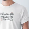 T-shirt z nadrukiem - Wszystko gra - tylko trochę fałszuje