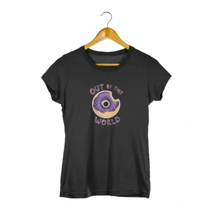 tshirt z nadrukiem out of this world