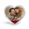 Kula wodna na zdjęcie w kształcie serca