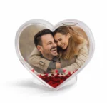 Kula wodna na zdjęcie w kształcie serca