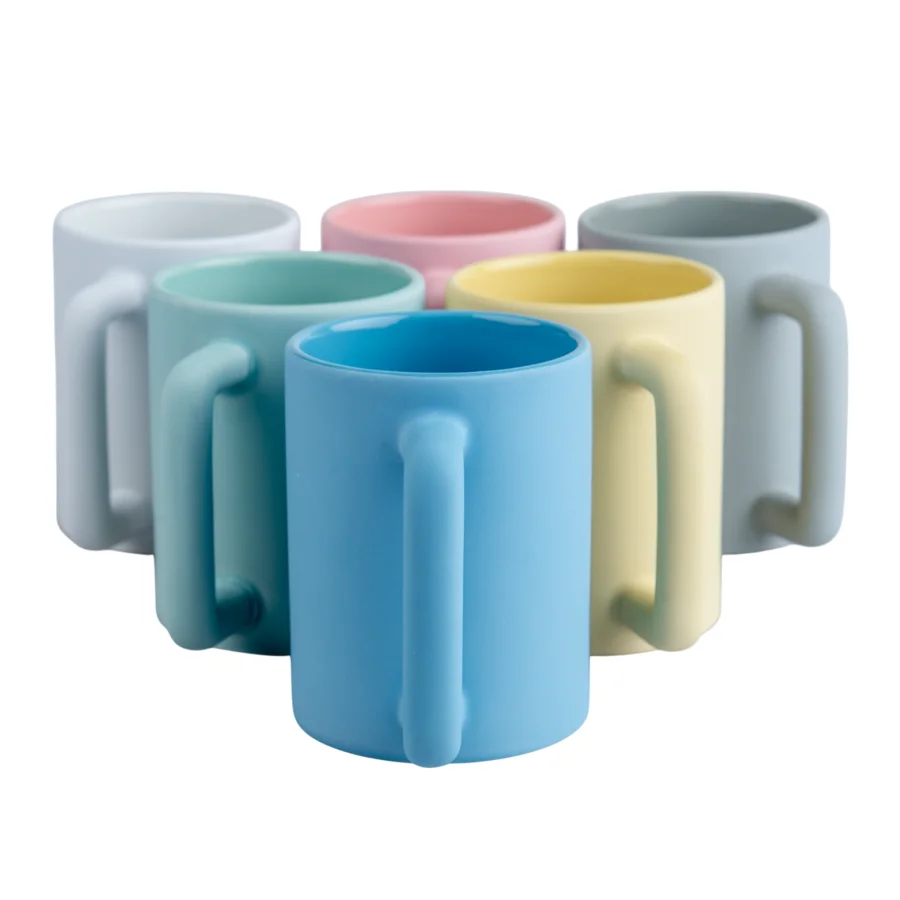 kubek matowy z własnym napiem i grafiką 400ml