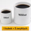 kubek ogromny 1650
