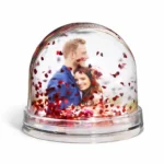 Kula wodna na zdjęcie - płatki serca