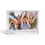 Ramka wodna na zdjęcie 10x15cm - płatki śniegu