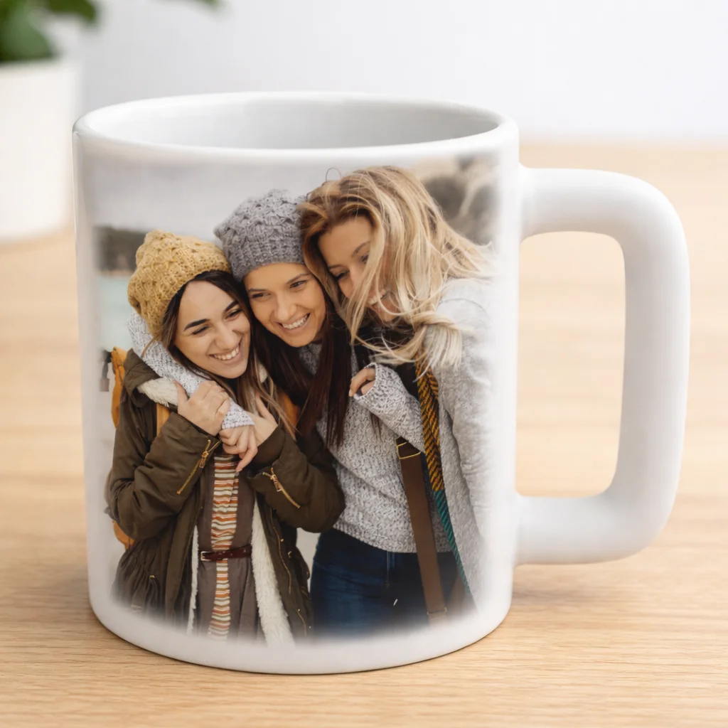 stylowy kubek matowy z nadrukiem leo 400ml