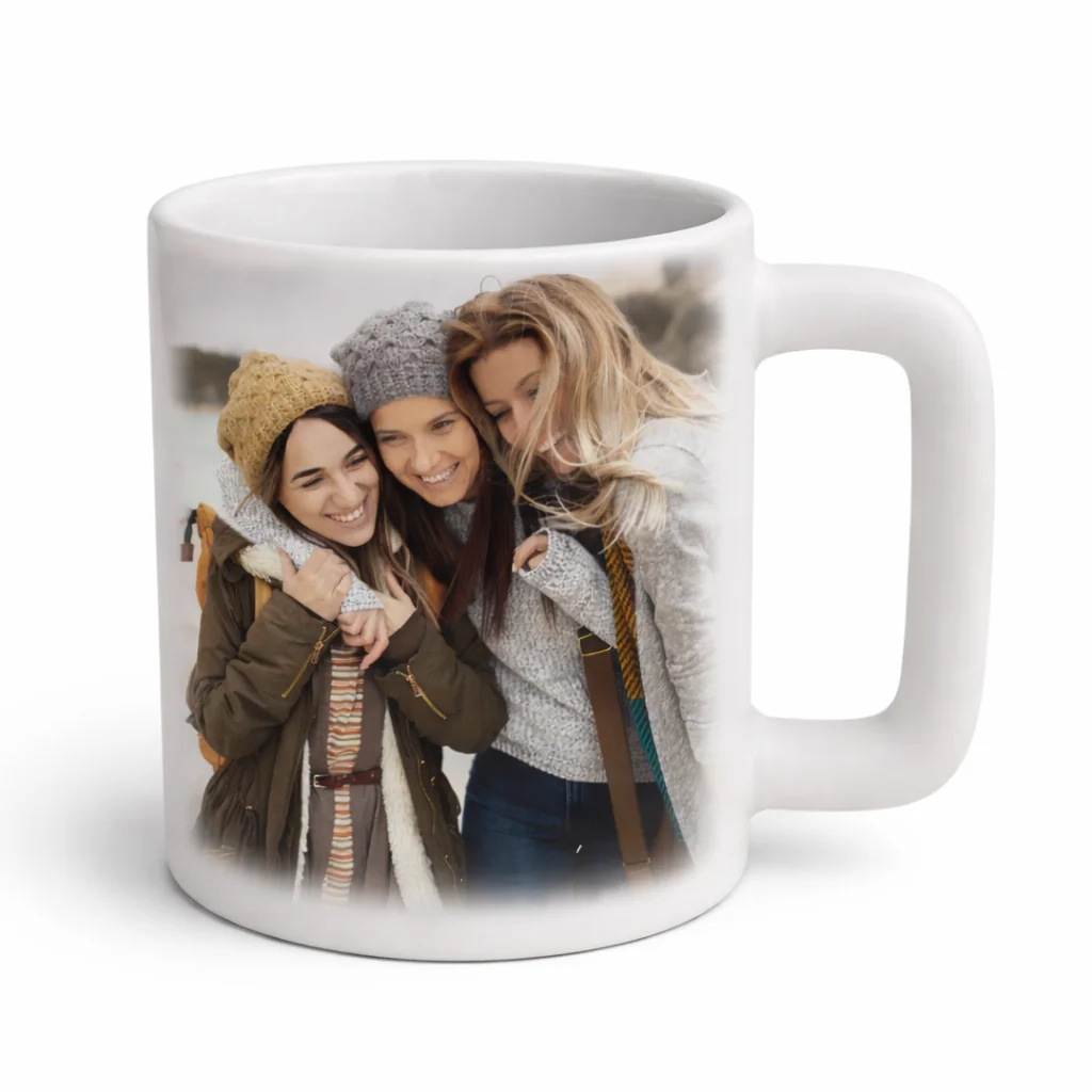 stylowy kubek z nadrukiem matowy 400ml