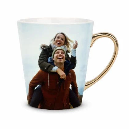 kubek latte złoty ze zdjęciem 300ml