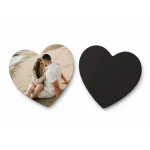 Magnes serce ze zdjęciem, guma magnetyczna - Twój Nadruk