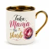Kubek złoty dla Mamy - Taka Mama to skarb