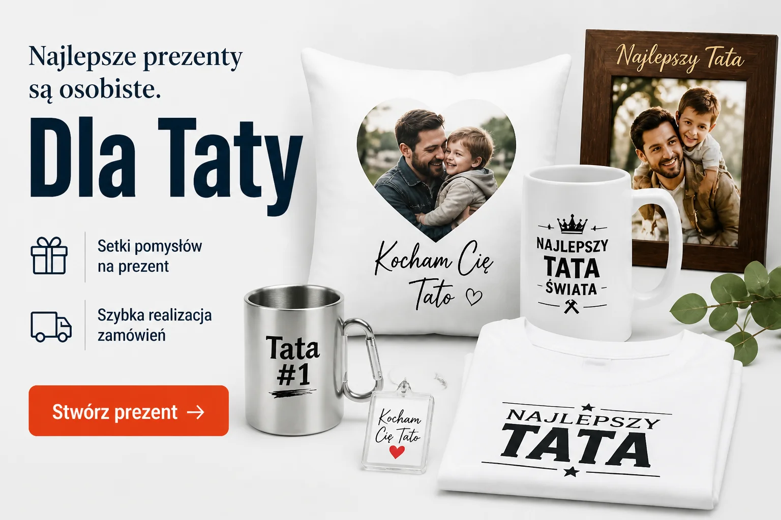 fotoprezenty na dzień ojca - personalizowane gifty na dzień taty