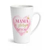 kubek dla mamy latte - Mama o złotym sercu
