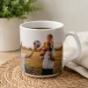personalizowany kubek z nadrukiem modern biały 300ml