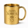 złoty kubek perłowy metaliczny 300ml