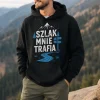 Personalizowana bluza męska czarna - Szlak mnie trafia