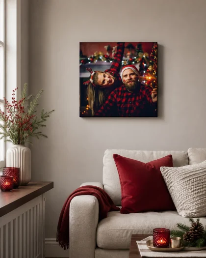 Personalizowany foto Obraz na płótnie ze zdjęciem 40x40cm - Własny nadruk