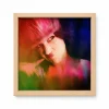 personalizowany obraz w ramie american box naturalny kolor 30x30