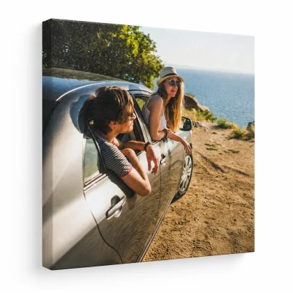 personalizowany obraz z nadrukiem ze zdjęcia 50x50
