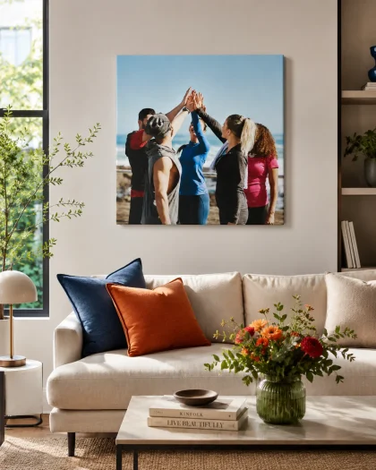 personalizowany obraz ze zdjęcia 60x60